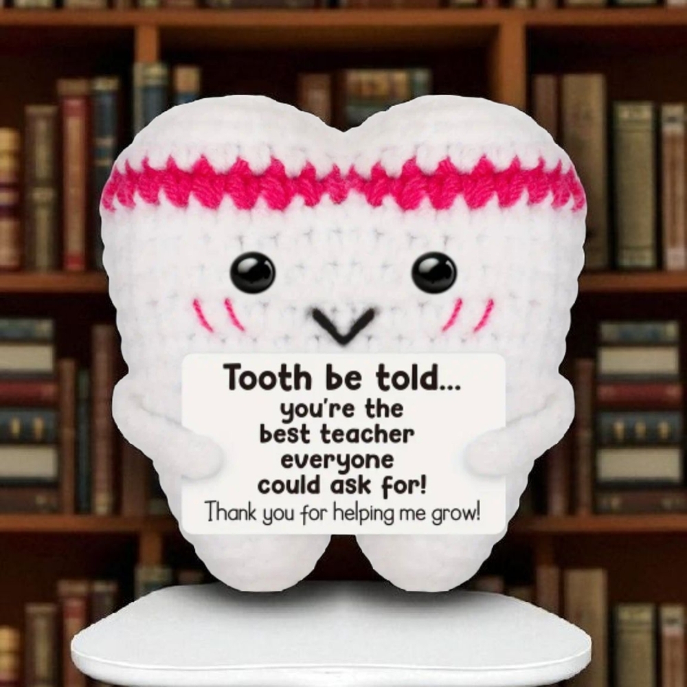 Adorable Tooth Plushy To Make Your Teacher Smile